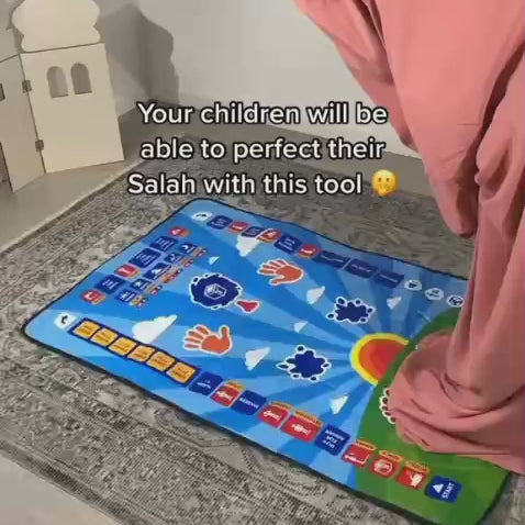 how to pray on the kids prayer Mat